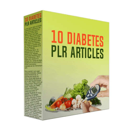 10 Diabetes Articles - PLR Pack