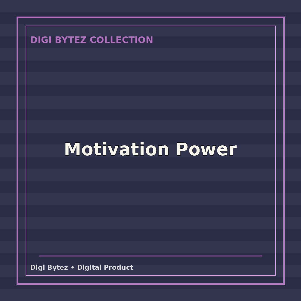 Motivation Power