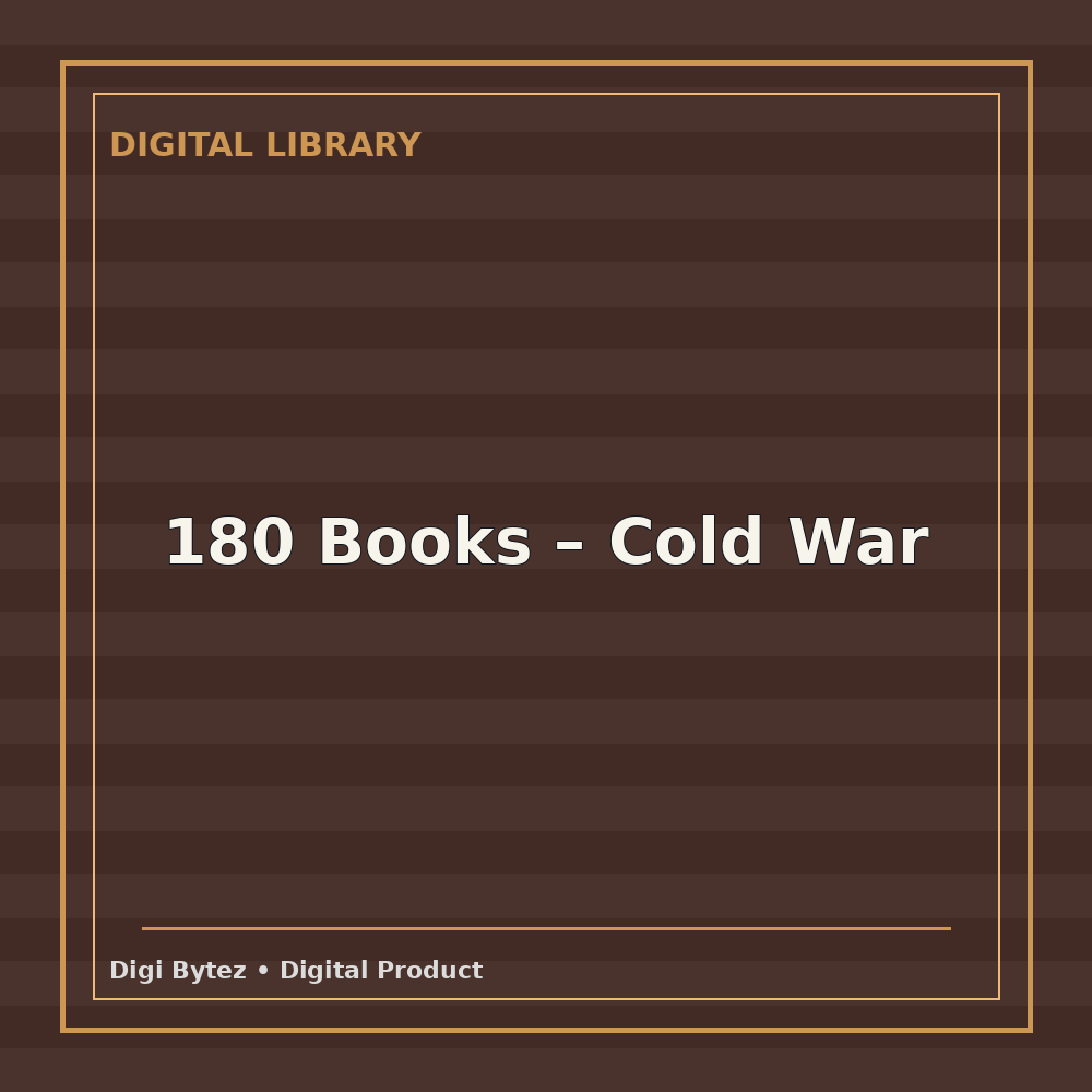 180 Books - Cold War