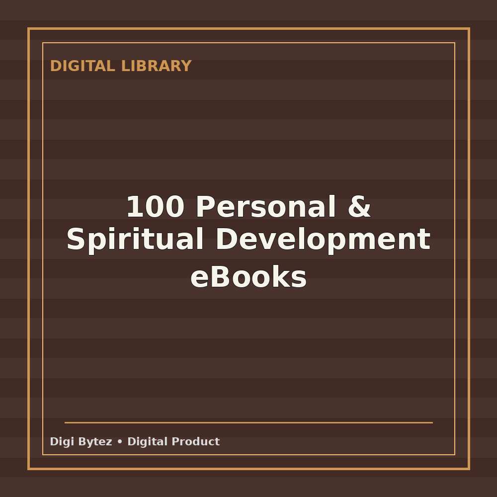 100 Personal & Spiritual Development eBooks