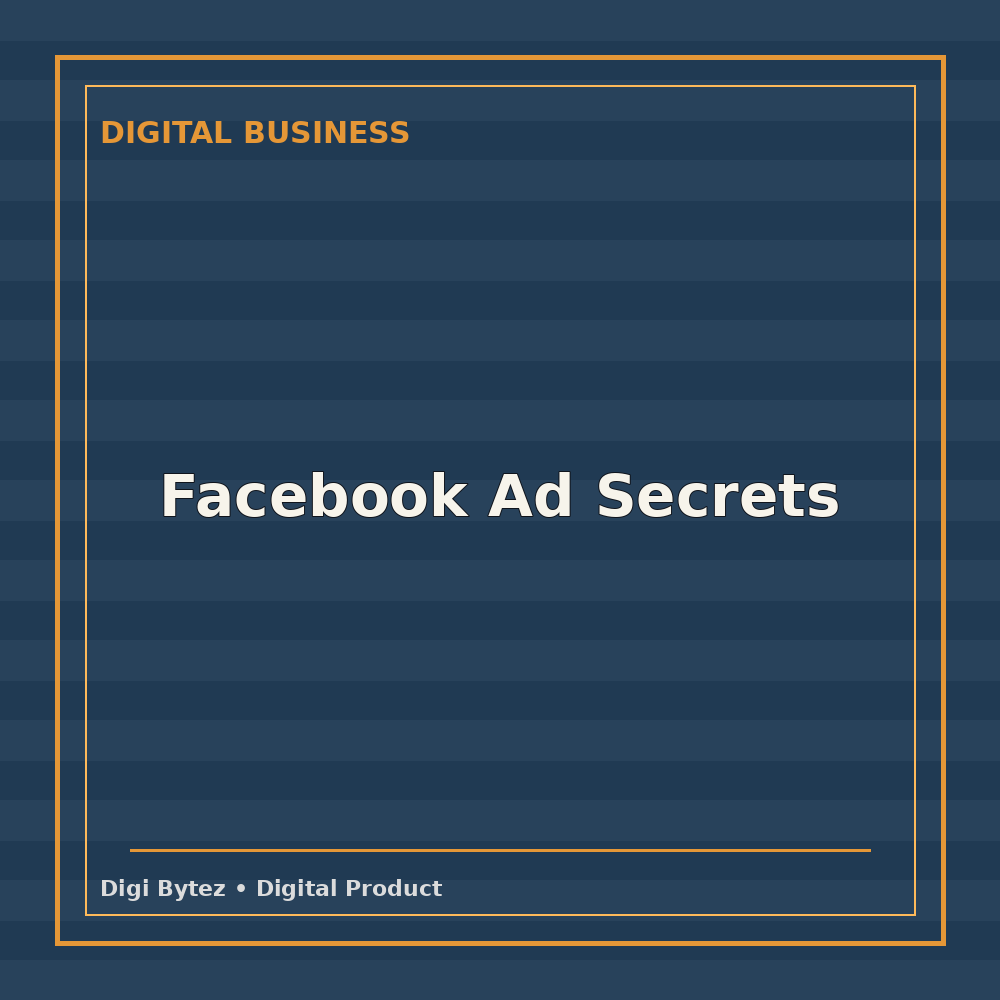 Facebook Ad Secrets