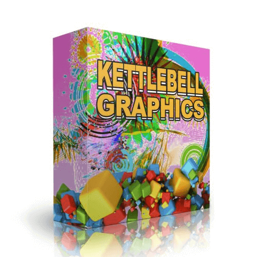Kettlebell Graphics - Vector PLR Package