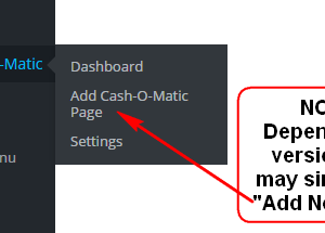 WP Cash OMatic